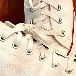 Iconic White Chuck Taylor Converse All Stars